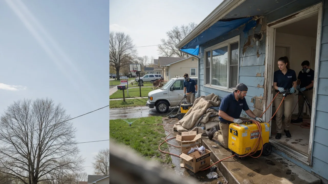 Basement Flood Cleanup in Finchville, KY near me